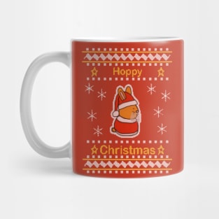 Knitted Bunny Rabbit Christmas Sweaters Mug